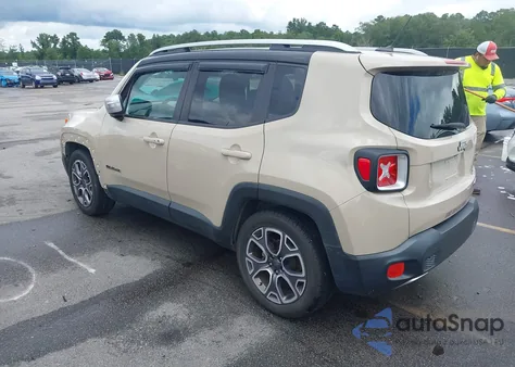 2016 Jeep Renegade Limited из США, поврежденный, VIN ZACCJADT7GPD79457